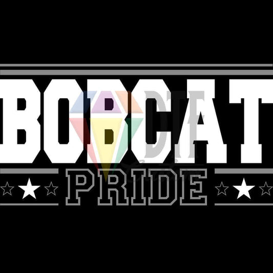 Bobcat Pride DTF transfer design
