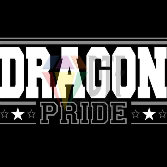 Dragon Pride DTF transfer design