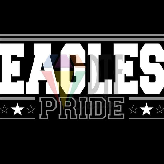 Eagles Pride DTF transfer design