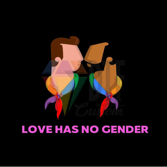 Love Has No Gender DTF transfer design