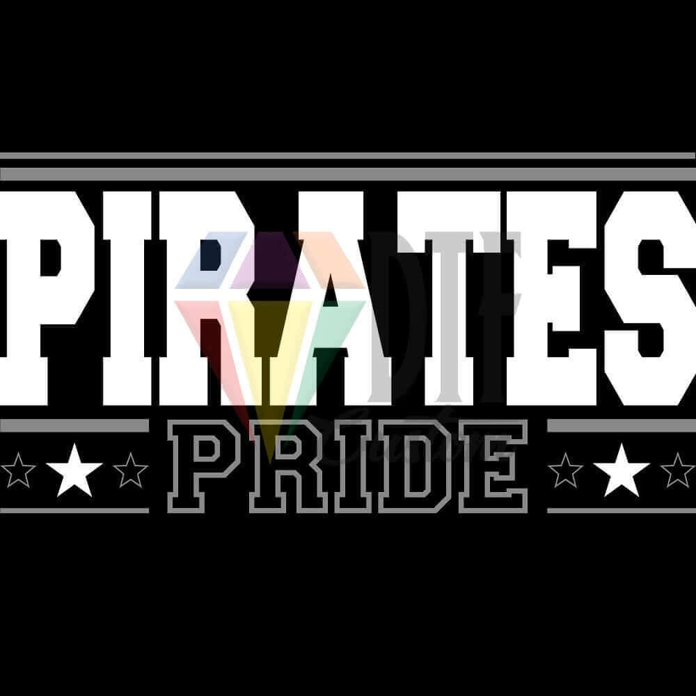 Pirates Pride DTF transfer design