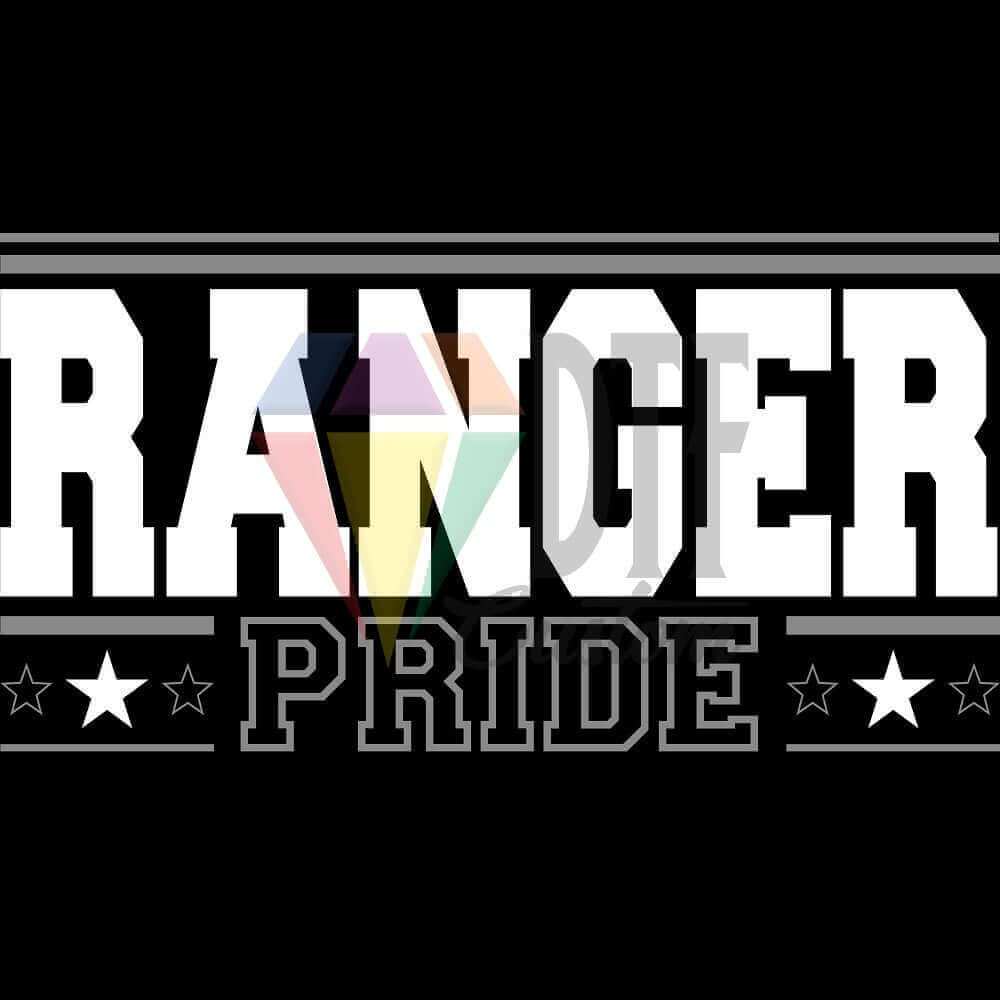 Ranger Pride DTF transfer design