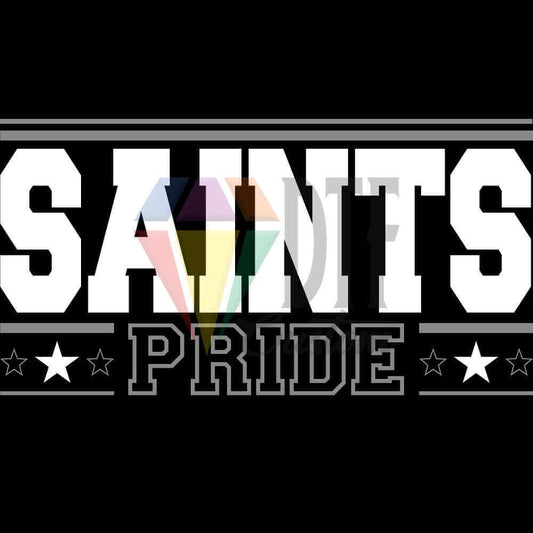 Saints Pride DTF transfer design